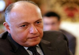 شكرى يصل من إثيوبيا بعد بحث ملف سد النهضة