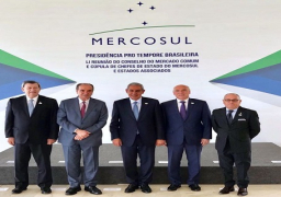 قابيل يشارك بالإجتماع الوزارى لدول تجمع الميركسور بالبرازيل