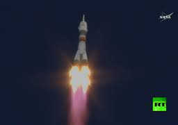 انطلاق مركبة (سويوز إم إس 07 ) الروسية إلى المحطة الفضائية الدولية