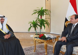 الرئيس يستقبل رئيس مجلس الأمة الكويتي