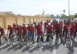 انطلاق فعاليات الماراثون الرياضي للدراجات والجري بالبحر الأحمر