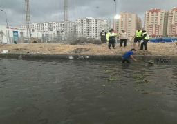 الأمطار تغلق دائرى المعادي