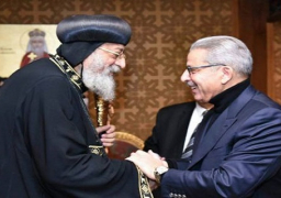 البابا تواضروس يستقبل السفير السعودي بالقاهرة