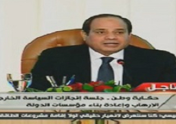 السيسى: ما تم دفعه لمواجهة الارهاب فى سيناء كبير