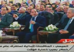 السيسي يتفقد خطوط إنتاج مصنع الحديد والصلب بمدينة السادات