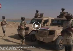 بالفيديو : القوات المسلحة تعزز من إجراءاتها لتأمين المعابر والمعديات على المجرى الملاحى لقناة السويس