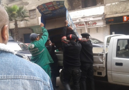 حملة لرفع الإشغالات بميدان العباسية وعبده باشا