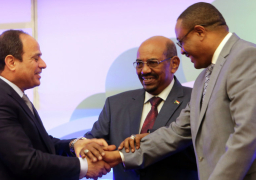 قمة ثلاثية اليوم بين السيسى والبشير وديسالين بأديس أبابا لبحث ملف سد النهضة