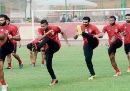 مران قوي للاعبي الأهلي الغائبين عن لقاء الإسماعيلي