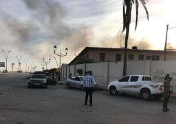 هجوم على مطار معيتيقة الدولى الليبى وايقاف حركة الطيران فيه