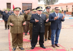 وضع إكليل من الزهور علي النصب التذكاري لشهداء الشرطة بالمنوفية