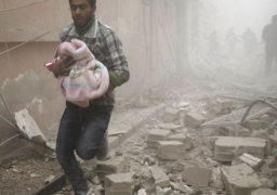 المرصد السوري: ارتفاع حصيلة القصف علي الغوطة الشرقية إلى 84 قتيلا