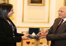 مايا مرسي: سعيدة بمكانة ودور المرأة في الإنتاج الحربي