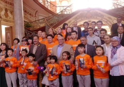 أصغر وفد صيني يزور جامعة عين شمس