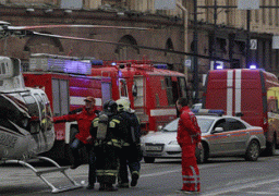 إصابة 3 أشخاص في انفجار بسان بطرسبرج الروسية