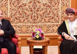 الرئيس السيسي يستقبل نائب رئيس الوزراء العماني