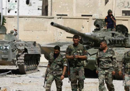 الجيش السوري يقصف مواقع المعارضة بالغوطة الشرقية