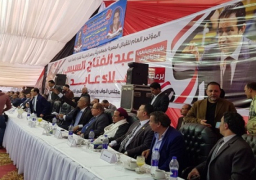 بالصور .. القبائل المصرية وكلنا معاك تعقدان مؤتمراً جماهيرياً لدعم السيسى بالجيزة