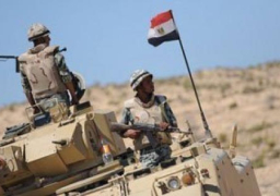 القوات المسلحة:القضاء على 4 تكفيريين وتدمير 350 هدفا للإرهابيين بسيناء