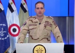 المتحدث العسكرى: مقتل 71 تكفيريا وتدمير 158 هدفا بواسطة القوات الجوية بسيناء