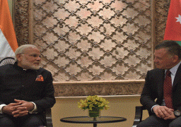 ملك الأردن يؤكد أهمية دور الهند في مكافحة التطرف