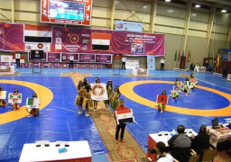 مصر تحقق 5 ميداليات فى بطولة أفريقيا للمصارعة الحرة