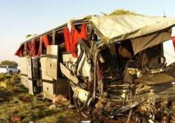 مصرع 23 في تصادم شاحنة تقل مهاجرين بليبيا