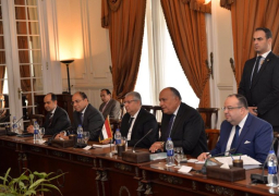 بدء المحادثات الثنائية بين وزيرى خارجية مصر و السودان