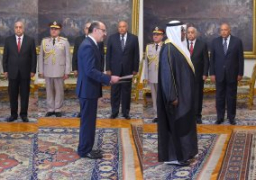 السيسي يتسلم أوراق اعتماد 11 سفيرا بينهم فلسطين وليبيا ونيجيريا وأوغندا