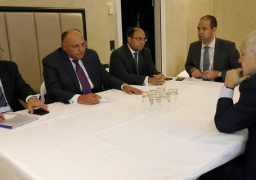 شكرى يعرب عن قلقه من اضطراب الأوضاع الأمنية بليبيا