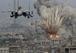 طائرات الاحتلال الإسرائيلي تقصف مواقع للمقاومة الفلسطينية شمال قطاع غزة