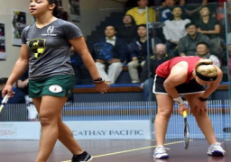 تأهل مروان الشوربجى ورنيم الوليلى ونوران جوهر للدور الثانى لبطولة ويندى سيتى للاسكواش