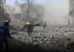 مقتل 24 مدنيا في قصف جوي علي الغوطة الشرقية بدمشق