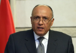 وزير الخارجية: مصر في طليعة الدول التي تضطلع بواجبها إزاء ملف اللاجئين