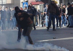 11 مصابا فلسطينيا فى مواجهات مع قوات الاحتلال