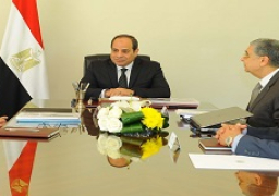 اجتمع الرئيس عبد الفتاح السيسي مع المهندس شريف إسماعيل رئيس مجلس الوزراء، ووزير الكهرباء ، والطاقة المتجددة.