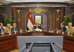 السيسي يتابع من وزارة الداخلية دور الشرطة في عملية سيناء 2018