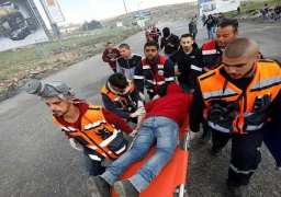 إصابات خلال المواجهات مع الاحتلال الإسرائيلي