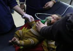 اصابة العشرات بحالات اختناق في الغوطة الشرقية