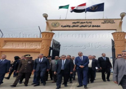 افتتاح وحدة مرور النقل الثقيل بطريق أسيوط الغربي