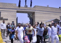الإفراج الشرطى والعفو عن 645 نزيلا بالسجون