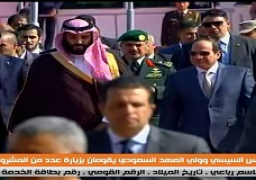 الرئيس السيسي وولي العهد السعودي يفتتحان منتجع الفرسان