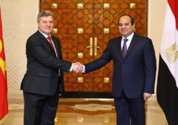 الرئيس المقدوني يهنئ السيسي بنجاح الانتخابات الرئاسية