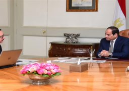 السيسي يجتمع بوزير الاتصالات ويوجه بتنفيذ استراتيجية التحول الرقمى المصرية
