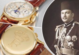 بيع ساعة الملك فاروق برقم قياسى فى مزاد كريستيز دبى.. تعرف على السعر