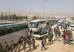 الدفاع الروسية : خروج 988 مسلحا عبر ممر عربين الإنساني بالغوطة الشرقية