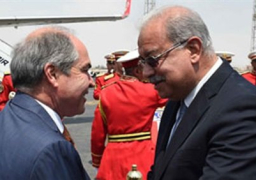 رئيس الوزراء يستقبل نظيرة الأردني بمطار القاهرة