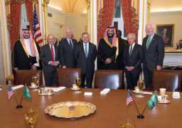 الأمير محمد بن سلمان ولى العهد السعودى،يجتمع برؤساء مجلسى الشيوخ والنواب الأمريكى