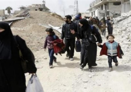 أكثر من 105 آلاف مدني “هجروا” غوطة دمشق الشرقية