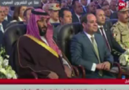 الرئيس السيسى وولى العهد السعودى يتفقدان مشروعات قومية بالإسماعيلية